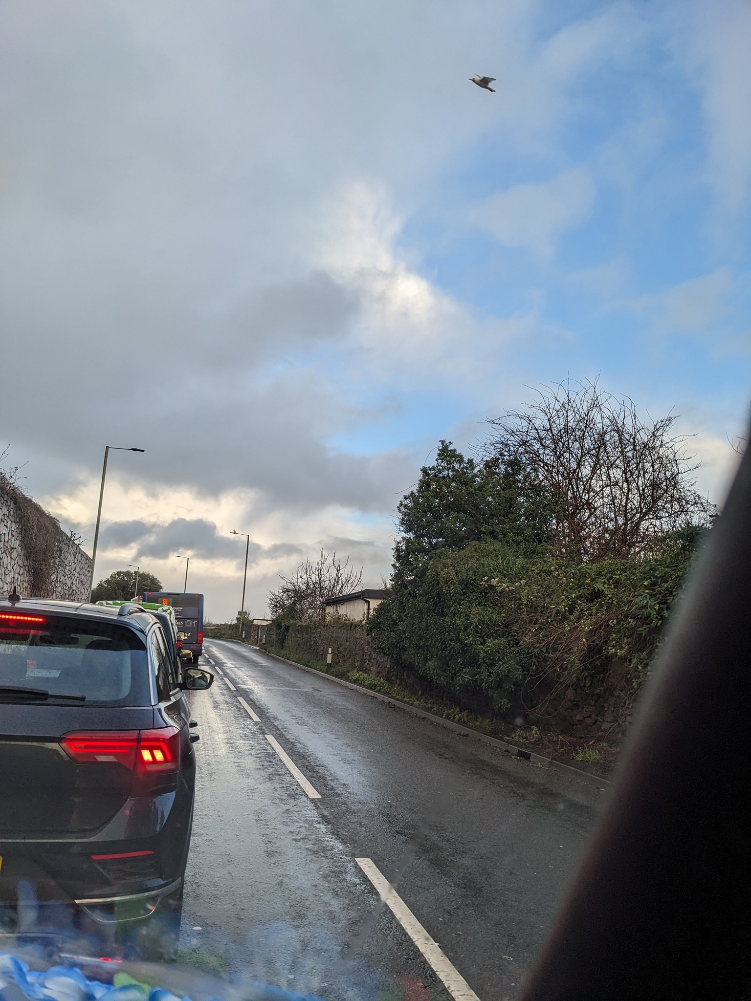 Roadworks cause tailbacks in Teignmouth middevonadvertiser